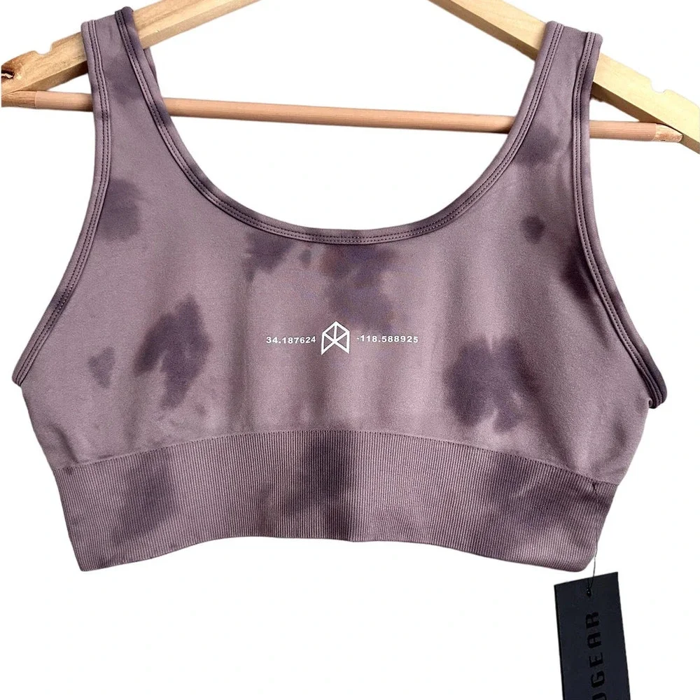 RAWGEAR‎ Strapback Pullover Sports Bra-Various Sizes-Color:Plum Camo-NWT